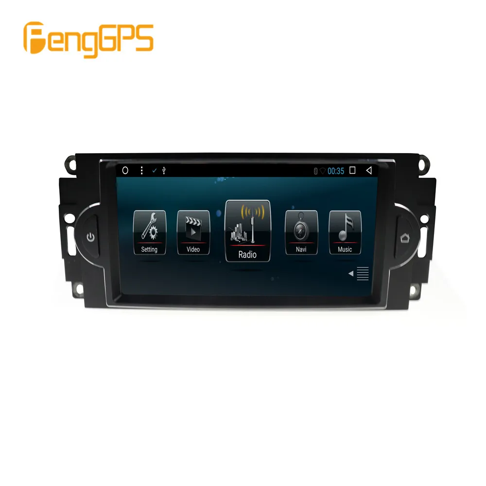 Автомобильный GPS-навигатор на Android 8 1 для Chrysler 300c/Dodge RAM/Jeep Grand Cherokee/Commander