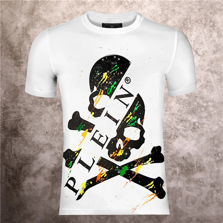 Футболка мужская с круглым вырезом и коротким рукавом 100% хлопок|Мужские