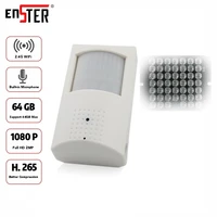 enster invisible ir led covert wifi audio ip camera pir cam h 265h 264 1080p icsee p2p remote view support 64gb tf card max