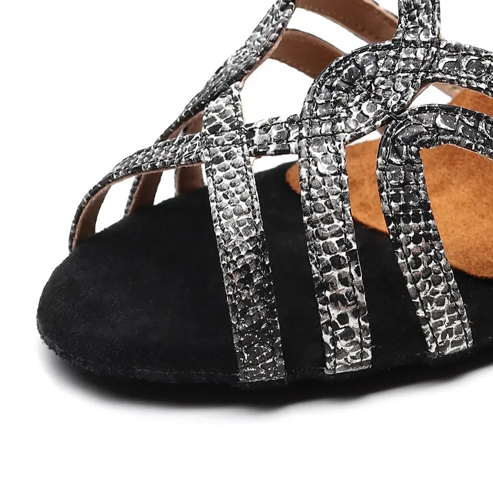 DKZSYIM/Женская обувь для латинских танцев Профессиональная женская бальных сальсы