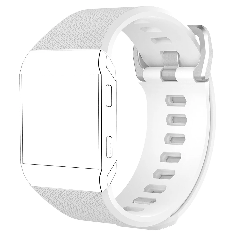 2021 Fashion Lightweight Sport Silicone Wrist Bracelet Band Strap for Fitbit Ionic Strap Sport Breathable Silicone 20mm Strap