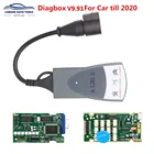 Полные чипы lexia 3 921815C, новая диагностическая система Diagbox V9.91 V9.68 Lexia3 PP2000 V48V25, инструмент для диагностики автомобилей