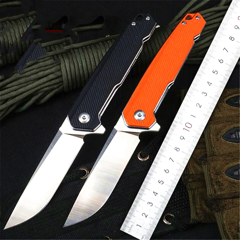 

Стальные складные ножи Kesiwo J150 D2, ручка для кемпинга, охоты, EDC инструмент