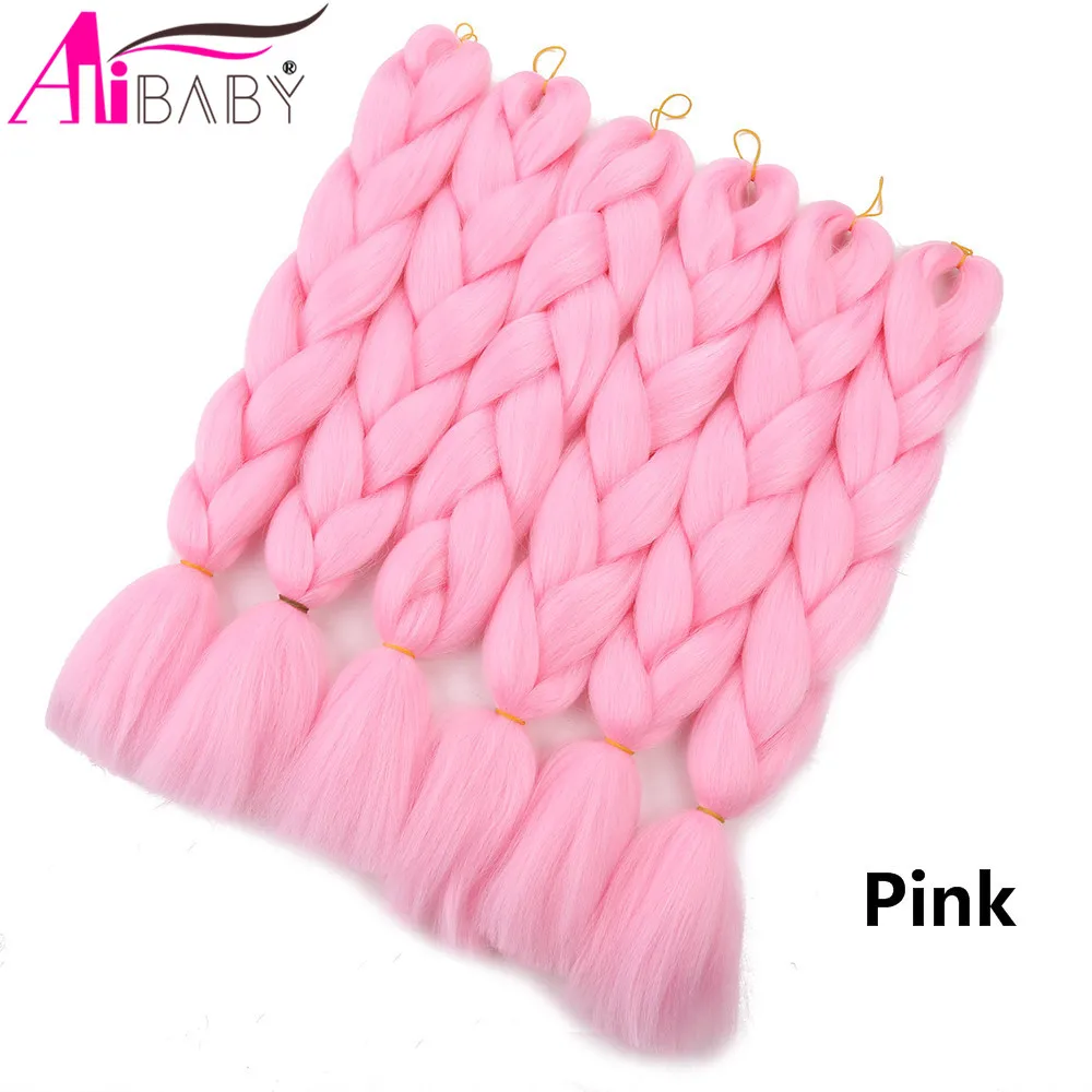 Синтетические косички Alibaby для наращивания волос 24 дюйма |