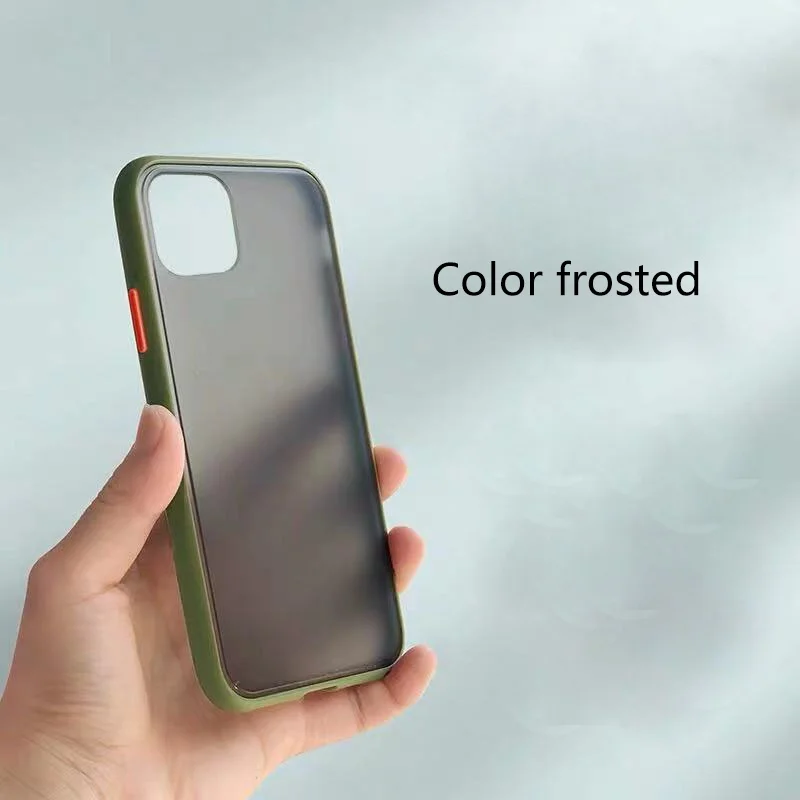Новый 2019 iPhone11 Pro XS Max XR X 6 6S 7 8 Plus имеет Небьющийся матовый чехол|Бамперы| |