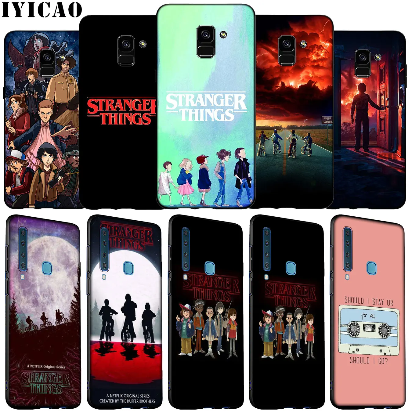 Мягкий чехол IYICAO для телефона Samsung Galaxy A51 A71 A81 A91 A41 A21 A11 A01 A2 Core J8 J7 J6 J4 Plus Prime 2018 |