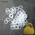 Lychee Life 200 шт.лот, плетеная вручную пластиковая круглая сумка для рюкзака, подушка, аксессуары для шитья, аксессуары для рукоделия