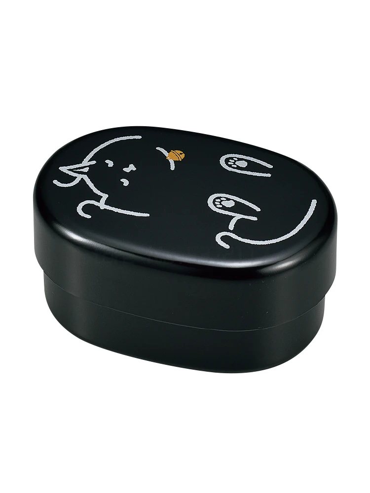 

Бытовой японский Ланч-бокс для микроволновой печи для офиса для рабочих двухслойный Ланч-бокс мультяшный милый Портативный Ланч-бокс для в...