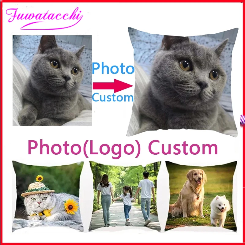 Фуватакчи льняная хлопковая индивидуальная фото наволочка на Подгонянные