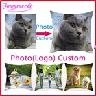 Фуватакчи льняная хлопковая индивидуальная фото наволочка на Подгонянные наволочки с принтом 2020 Новое поступление наволочки