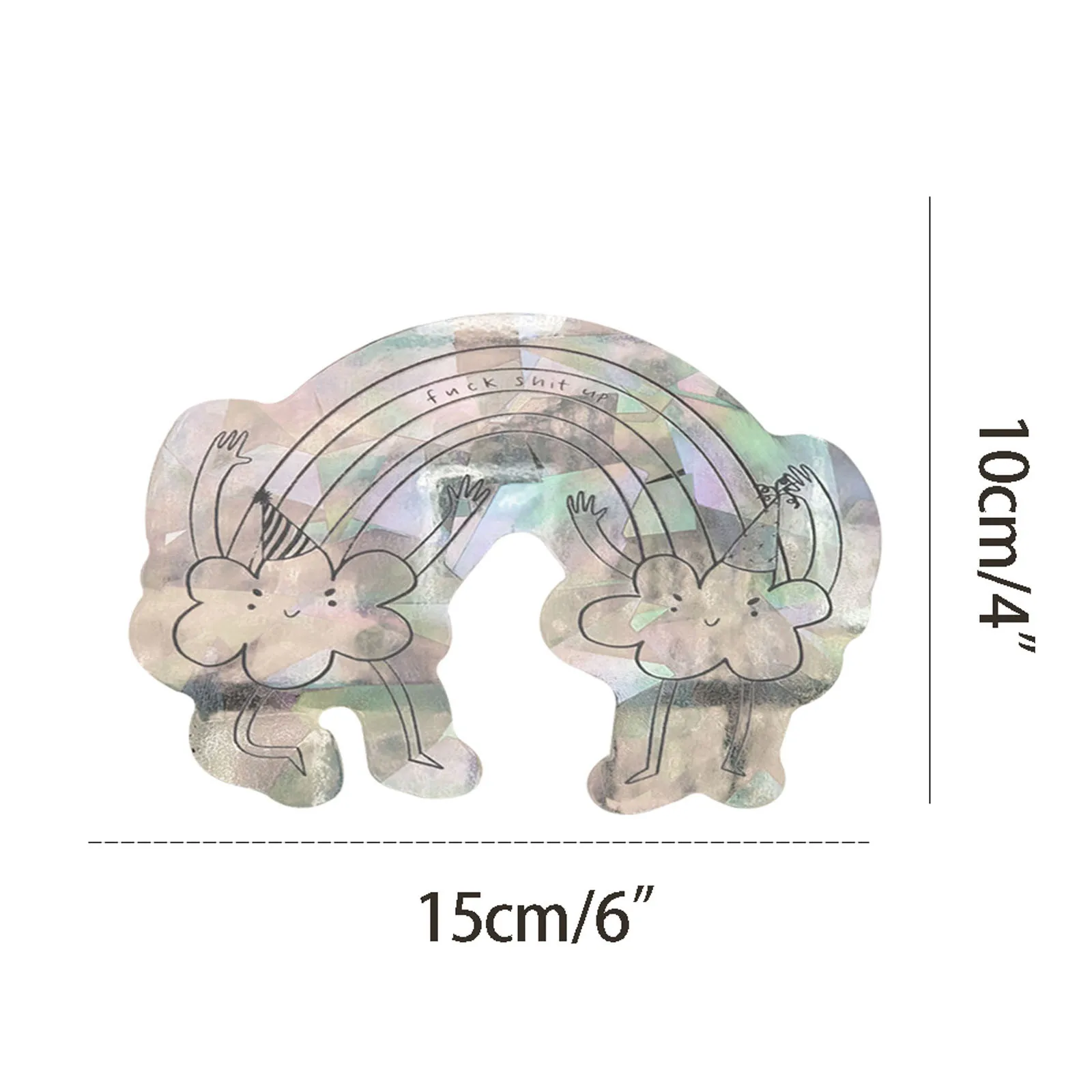 Домашний декор декоративная наклейка на окно солнце радужная украшение для дома