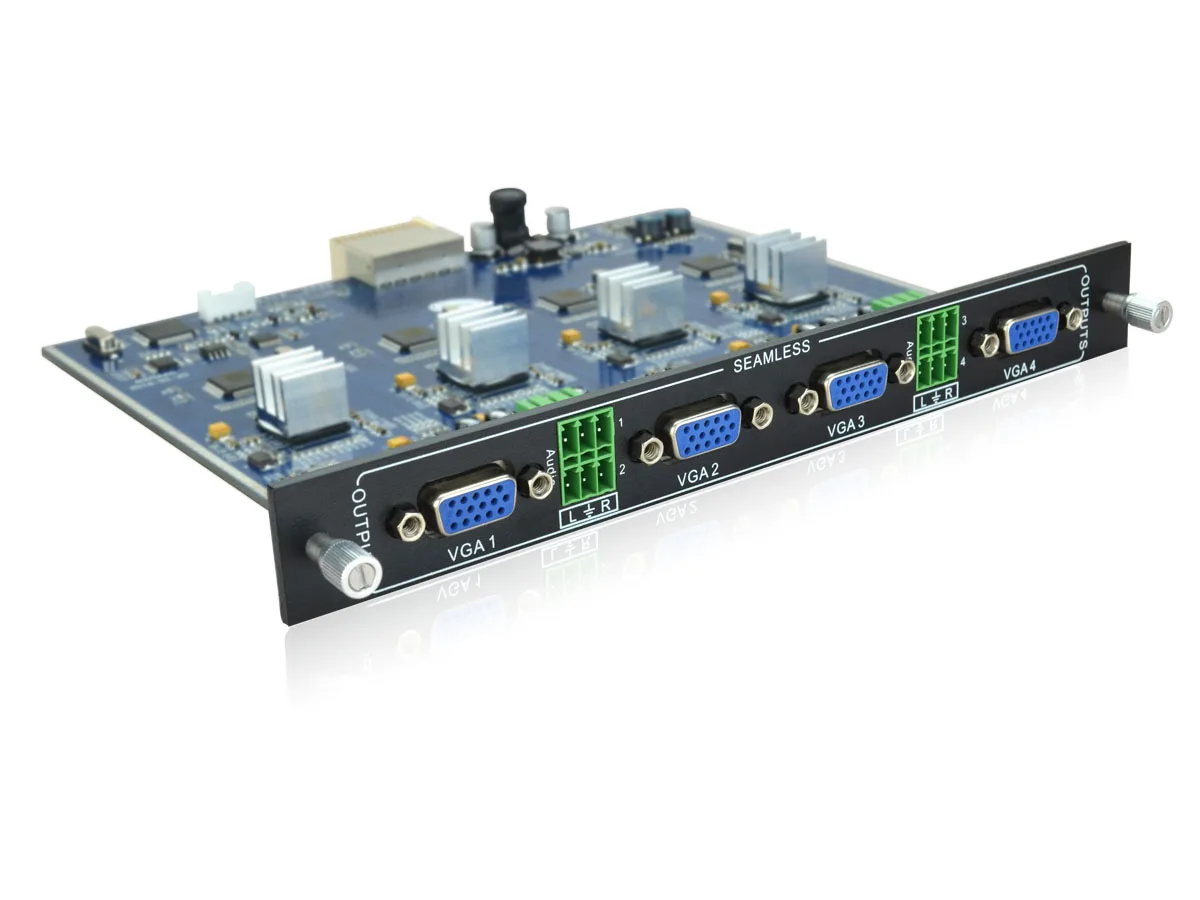 

HD 4Channel VGA Hybrid Matrix Input/Output Board HD Hybrid Matrix Switcher System VGA Input/Output Board