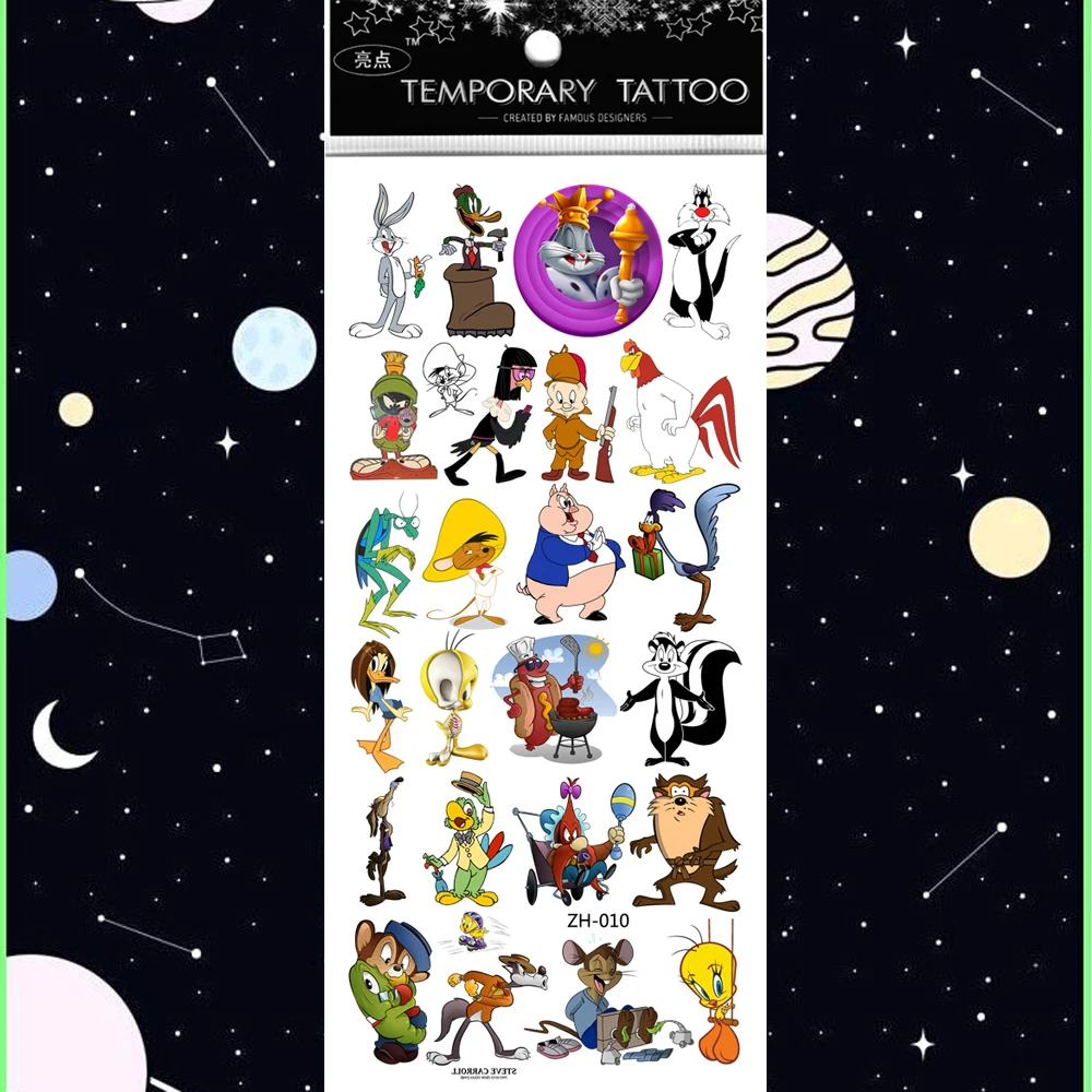 5 шт./лот Временные татуировки водонепроницаемые тату ручная бумага наклейки