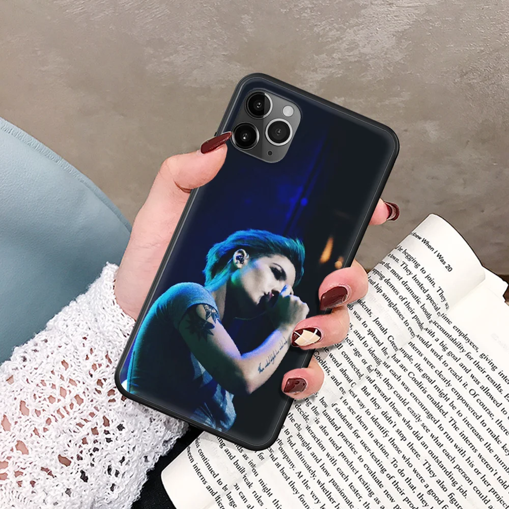 

Hopeless Fountain Kingdom Halsey Phone Case For IPhone 5 5S SE 5C 6 6S 7 8 Plus X XS XR 11 12 Mini Pro Max 2020 black Coque