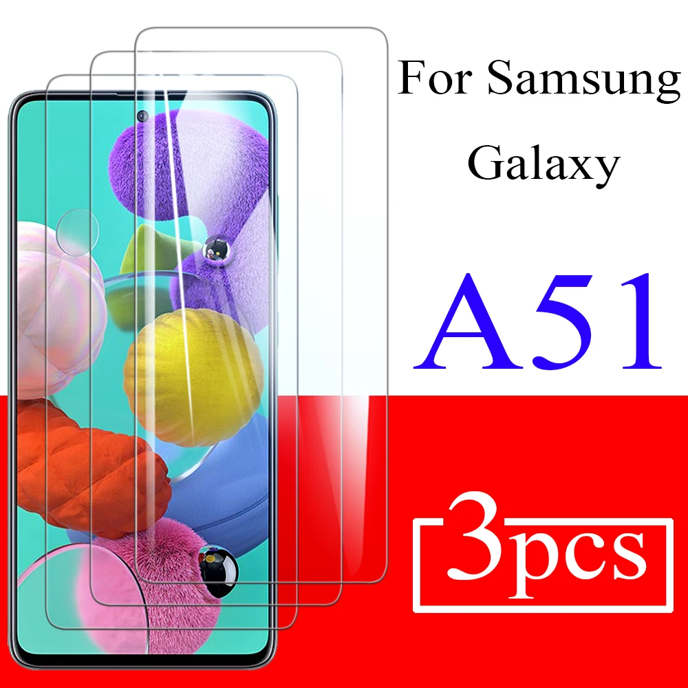 Защитное стекло для samsung galaxy a51 a 51 sumsanga51 защитная пленка экрана sansunga51 закаленное