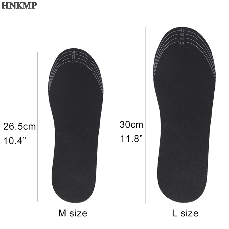

1Pair Rechargeable Electric Battery Warmer Shoes Heater USB Heated Insoles Winter Keep Warm Electrically Thermal Insole