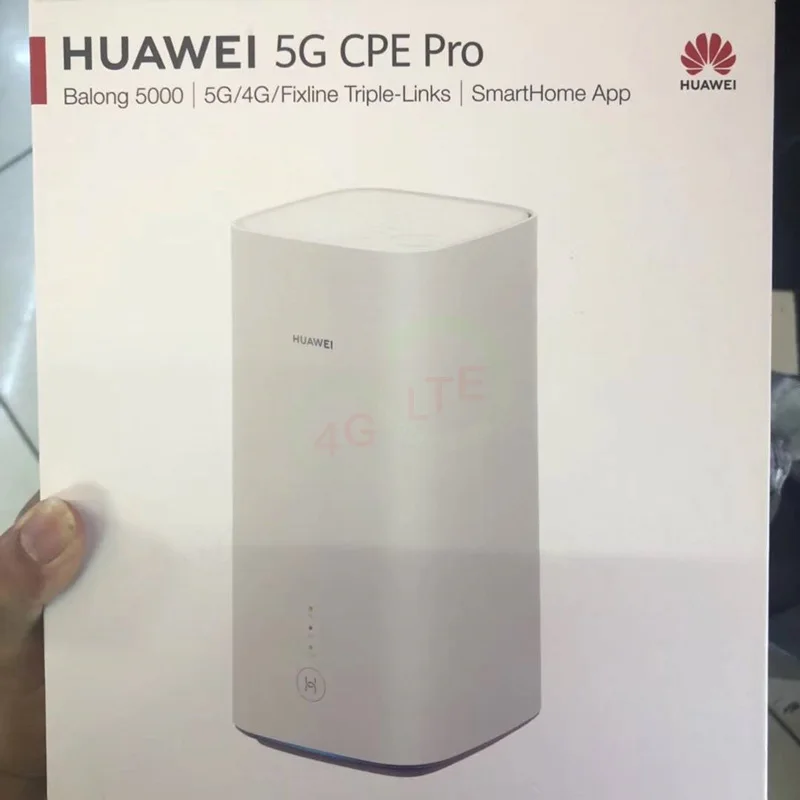 Wi Fi маршрутизатор Huawei 5G CPE Pro портативный роутер с разъемом для sim карты 5g