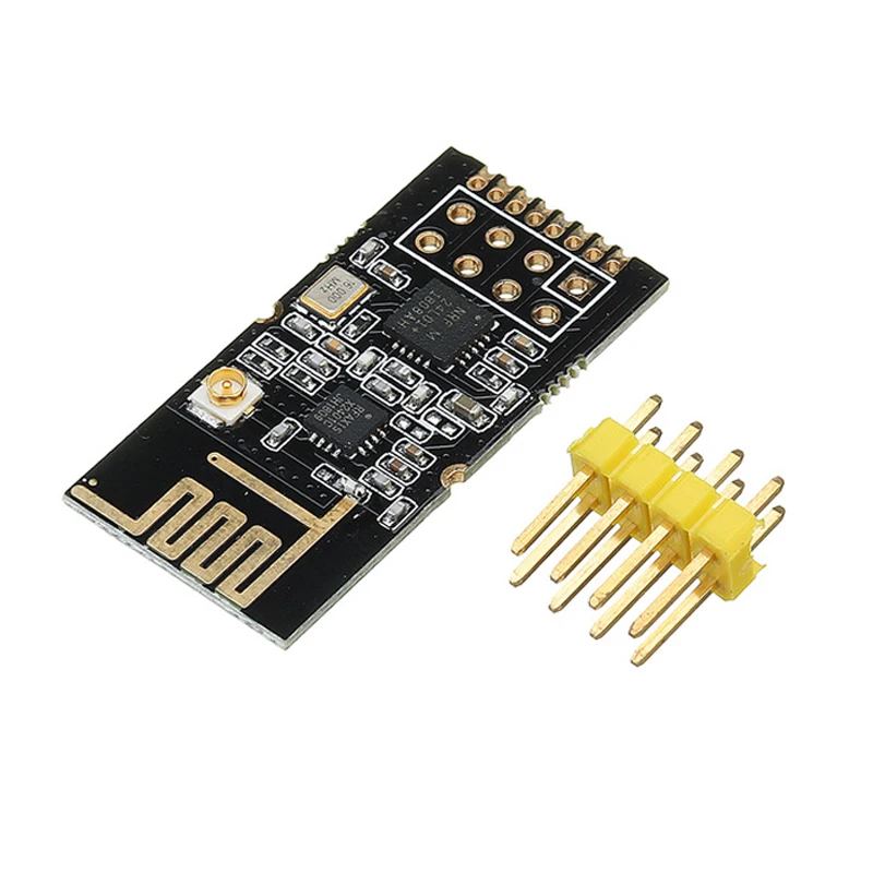 

GT-24 беспроводной модуль 2,4G NRF24L01 + PA + LNA промышленная цифровая передача беспроводной модуль 1100 м SMD на большое расстояние