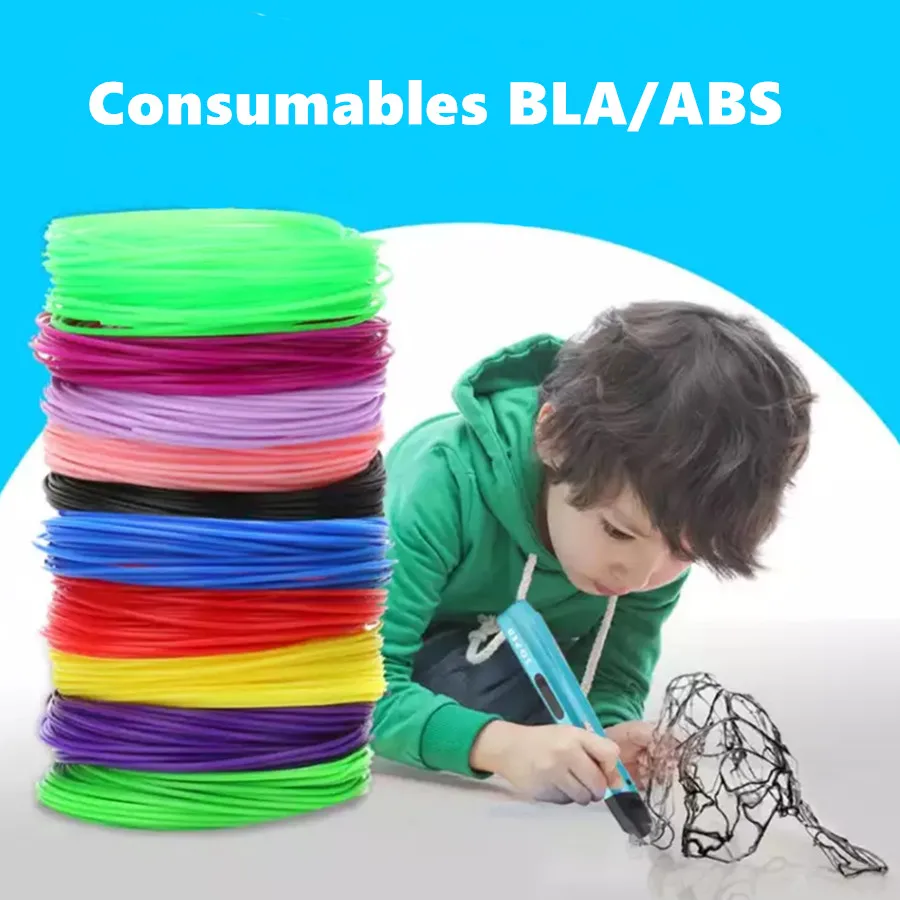 Качественная продукция pla/abs 1 75 мм 20 цветов 3d Ручка нить pla abs ручка пластиковая