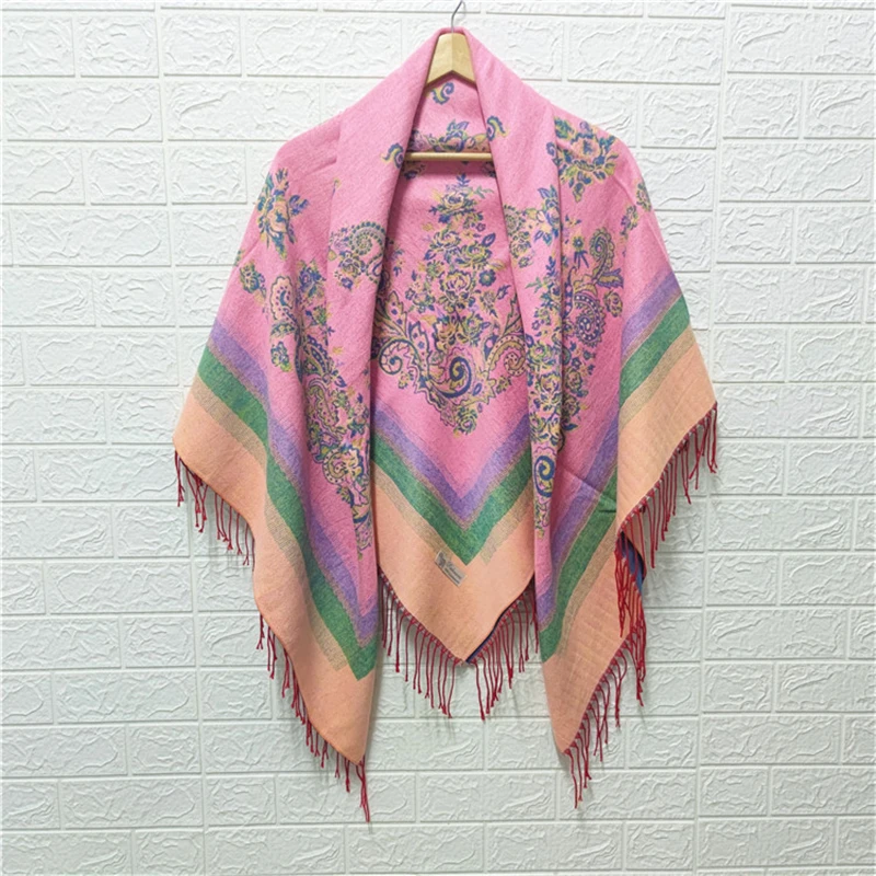 

Женские длинные шарфы, хиджаб, шаль, зимний шарф, женские модные теплые кашемировые шарфы с кисточками