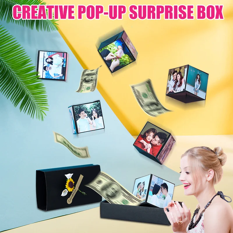 Альбом сделай сам сюрприз с фотографиями прыжков на день рождения юбилеи