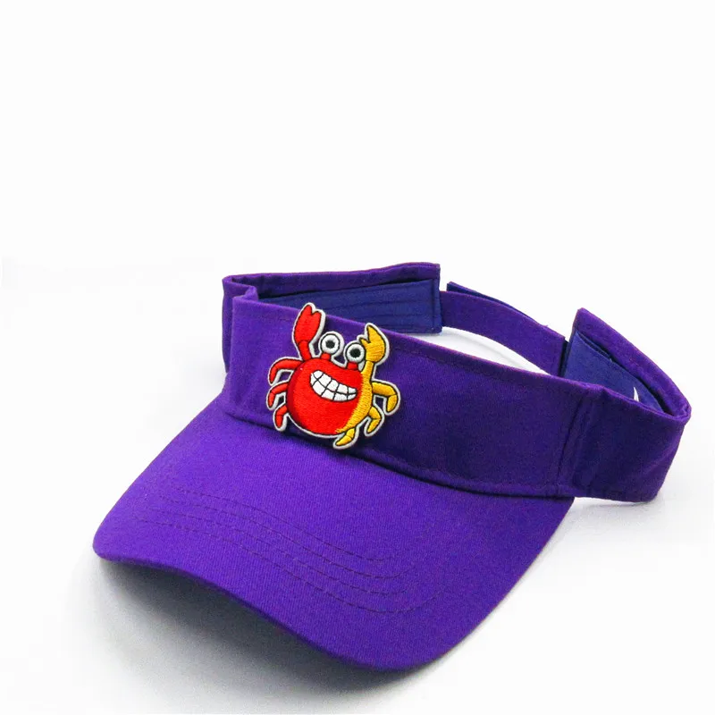 2024 хлопковые козырьки с вышивкой в виде краба бейсболка регулируемая кепка Snapback