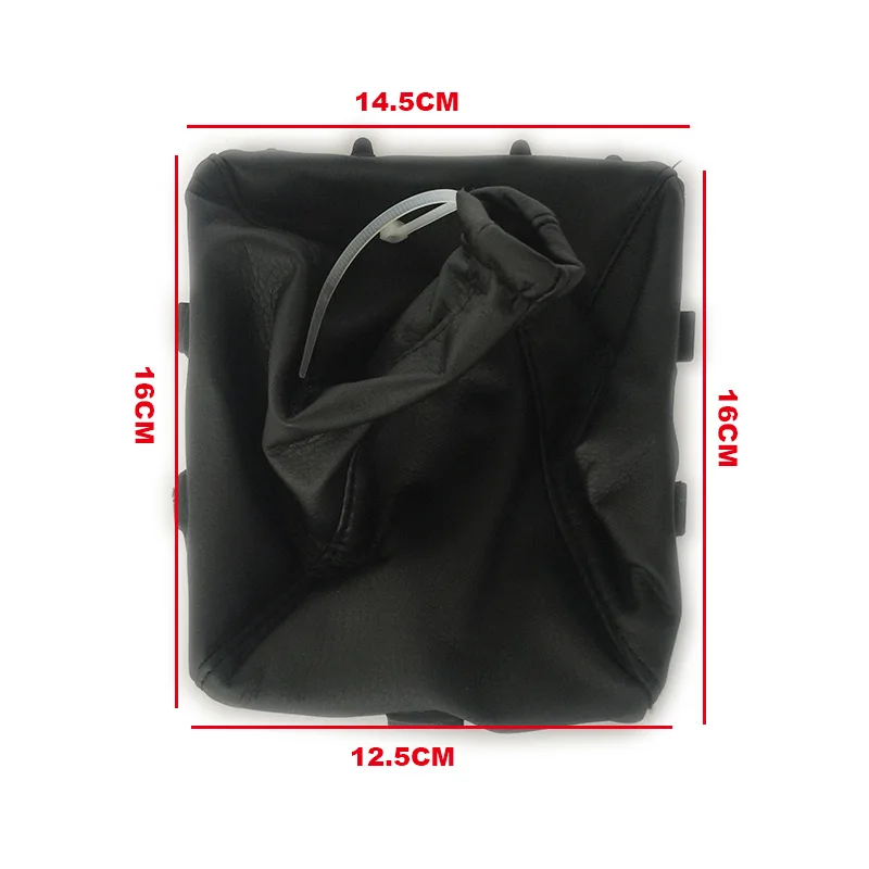 Ручка переключения рулевого механизма автомобиля кожаный пыле передач Гетры