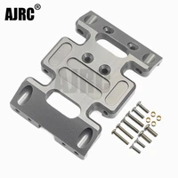aluminum alloy chassis center skid plate with screw replacement accessory fit for axial scx10 110 rc crawler car parts