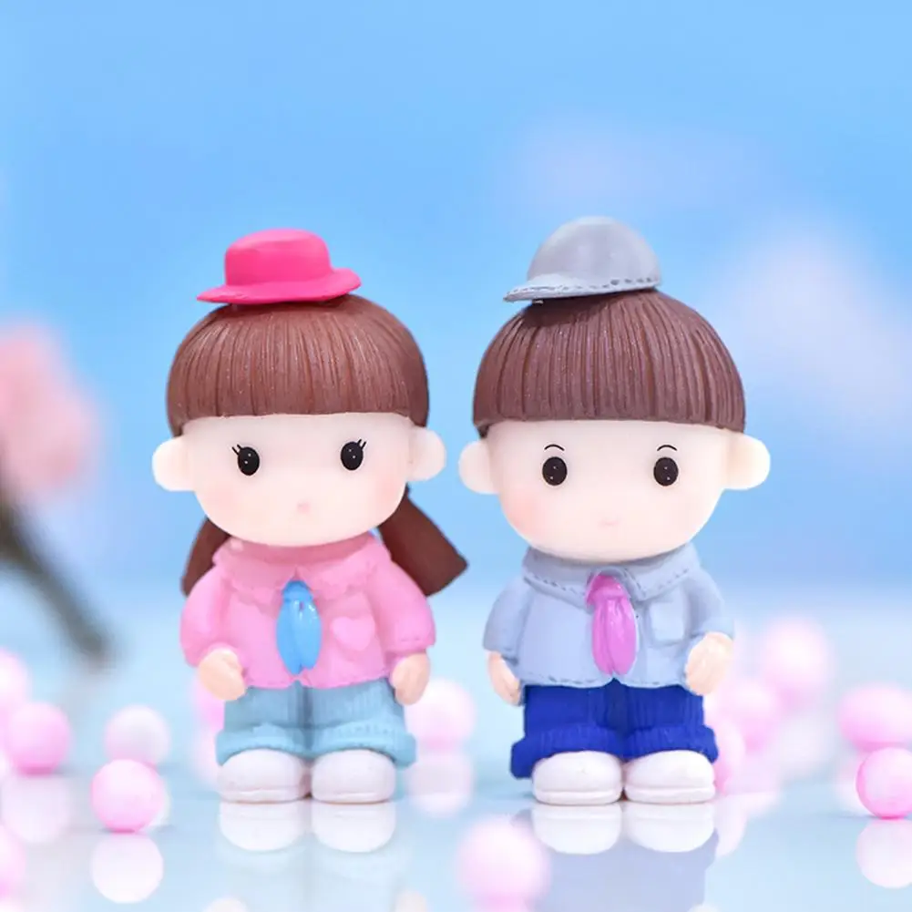 4 шт. маленькая Статуэтка для мальчиков и девочек|Статуэтки миниатюры| |