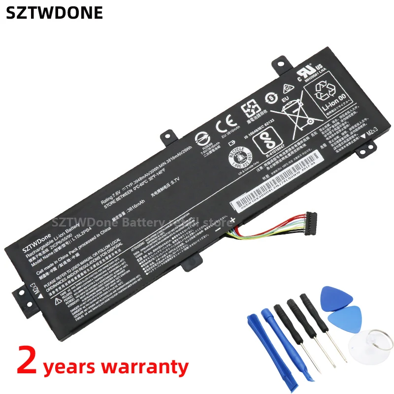 Аккумулятор SZTWDONE L15L2PB4 для ноутбука LENOVO IdeaPad 510 15ISK 310 15IAP 15ABR L15L2PB5 L15M2PB5 L15C2PB5 L15M2PB3|laptop