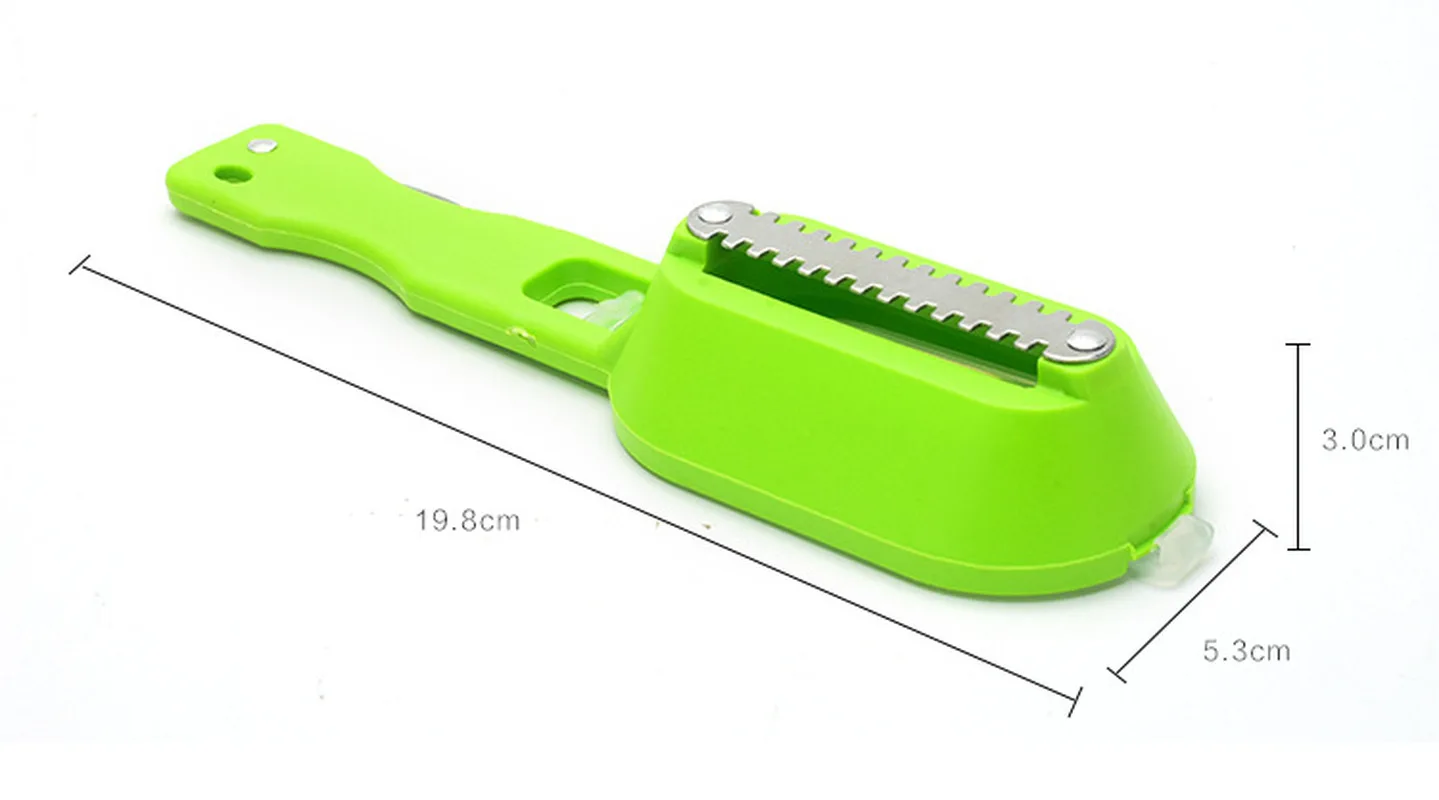 1 шт. высококачественные рыбные чешуи для удаления кожи скалер и нож быстрый