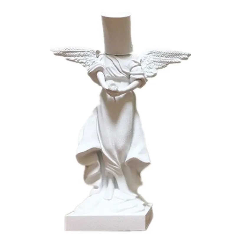 Высота 36 см ковш на голове (Оригинальная версия) знаменитая краска Ангел уличная