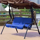 Чехол для кресла-качели, подушка, Сменное сиденье для сада, патио, уличный гамак на 3 места, водонепроницаемые пылезащитные подкладки