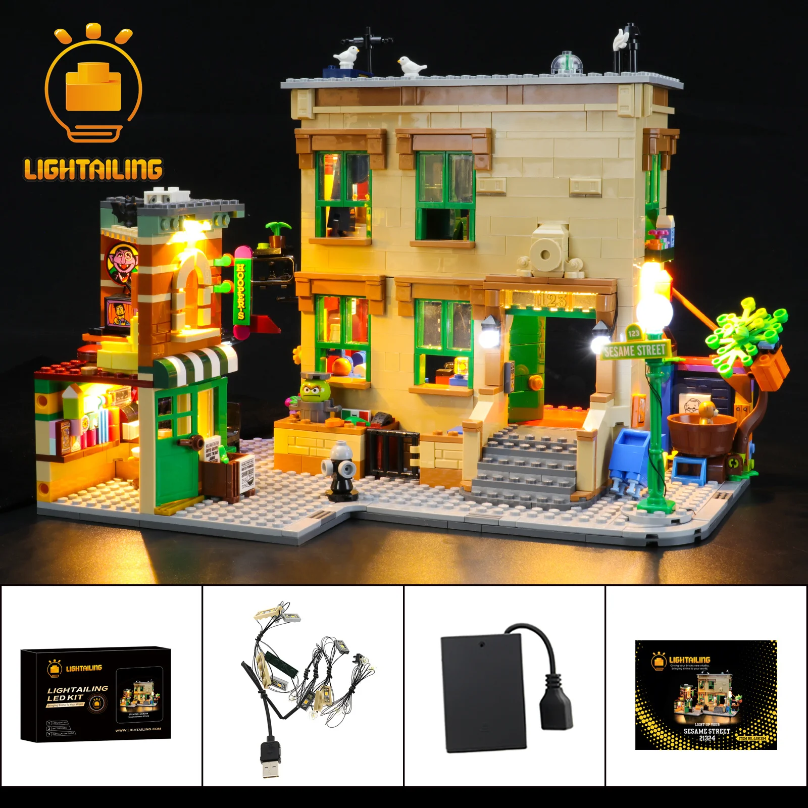 

LIGHTAILING LED Light Kit For 21324