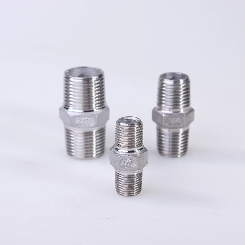 Редуктор с наружной резьбой BSP из нержавеющей стали 1/8 дюйма 1/4 3/8 1/2 3/4 1 дюйм 304