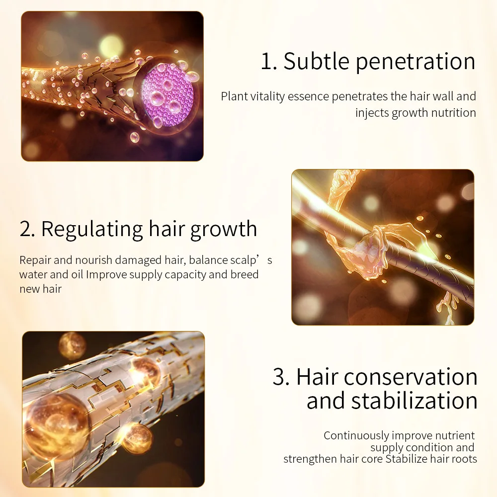 Эфирное масло LANBENA марокканское против выпадения волос Восстанавливающее