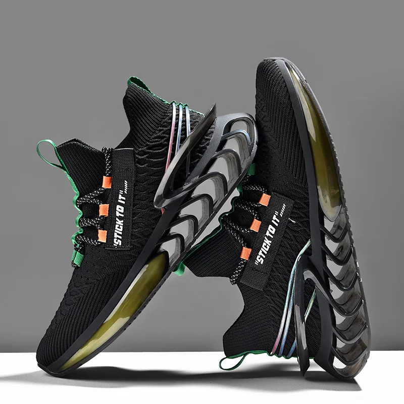 

2021 Autumn New Large Size White Breathable Luminous Adult Outdoor Walking Style Sneakers Men Fashion Sports Shoes