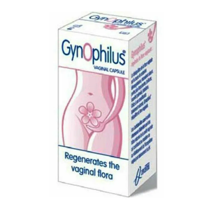 

Gynophilus-14 caps/box restore the vaginal flora balance Feminene care