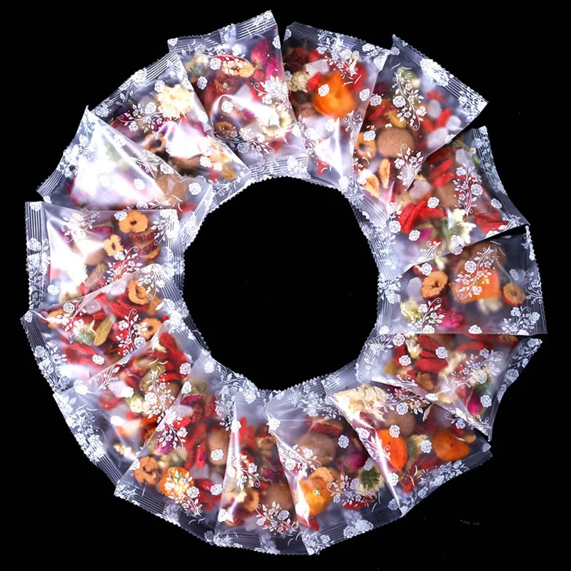 Китайский травяной натуральный чай Babao в комплект входит луанская Роза Jujube