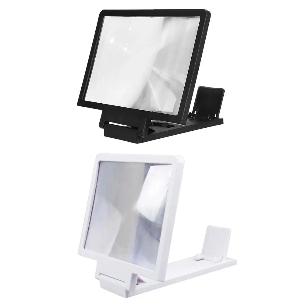

5.5 inch Desktop Phone Holder Universal Mobile Phone Screen Magnifier 3D Enlarger Magnifying Video Amplifier Projector Stands
