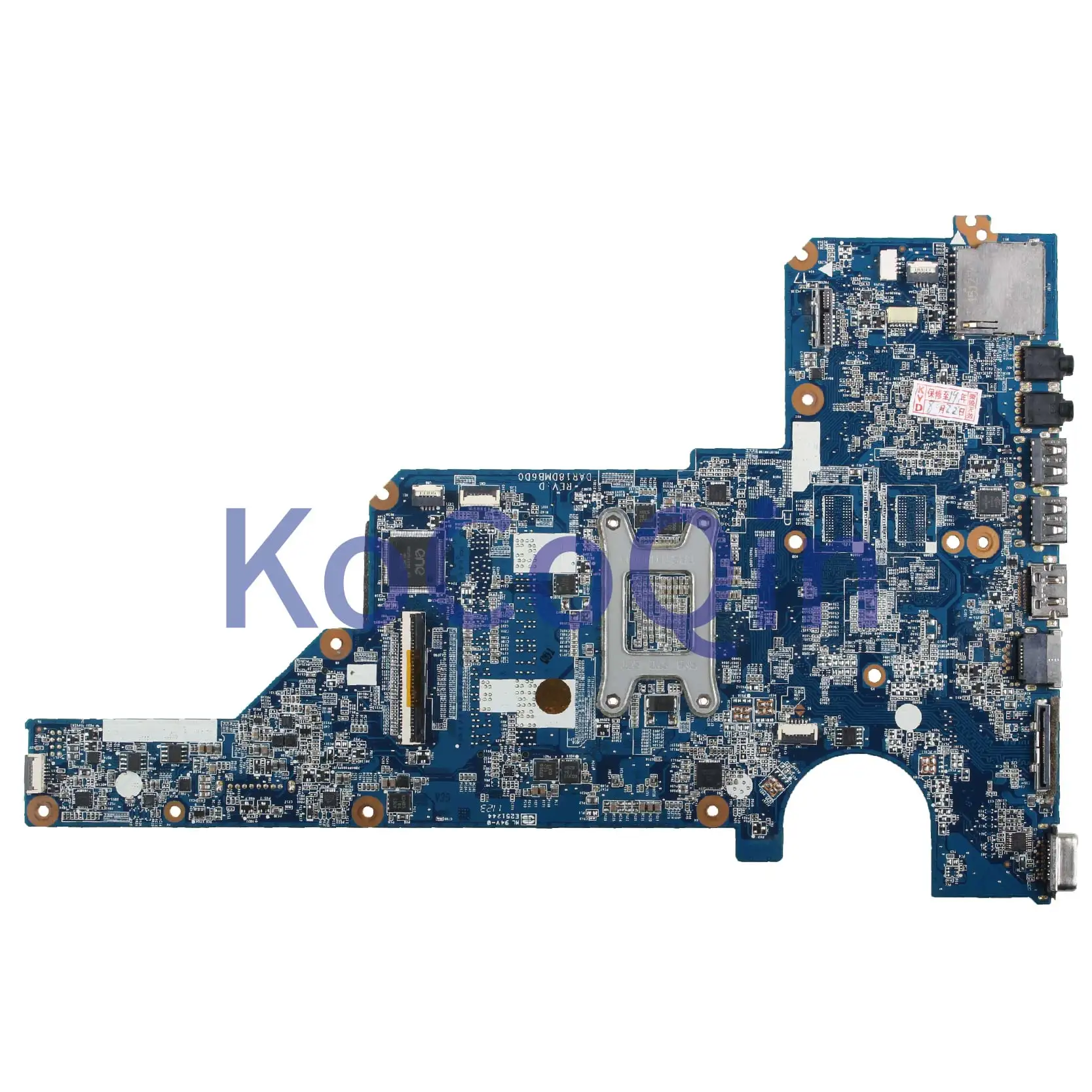 KoCoQin материнская плата для ноутбука HP Pavillion G4 G6 G7 G4-1000 G6-1000 I3-370M материнская плата 655990-001 655990-501 DAR18DM86D0 HM55