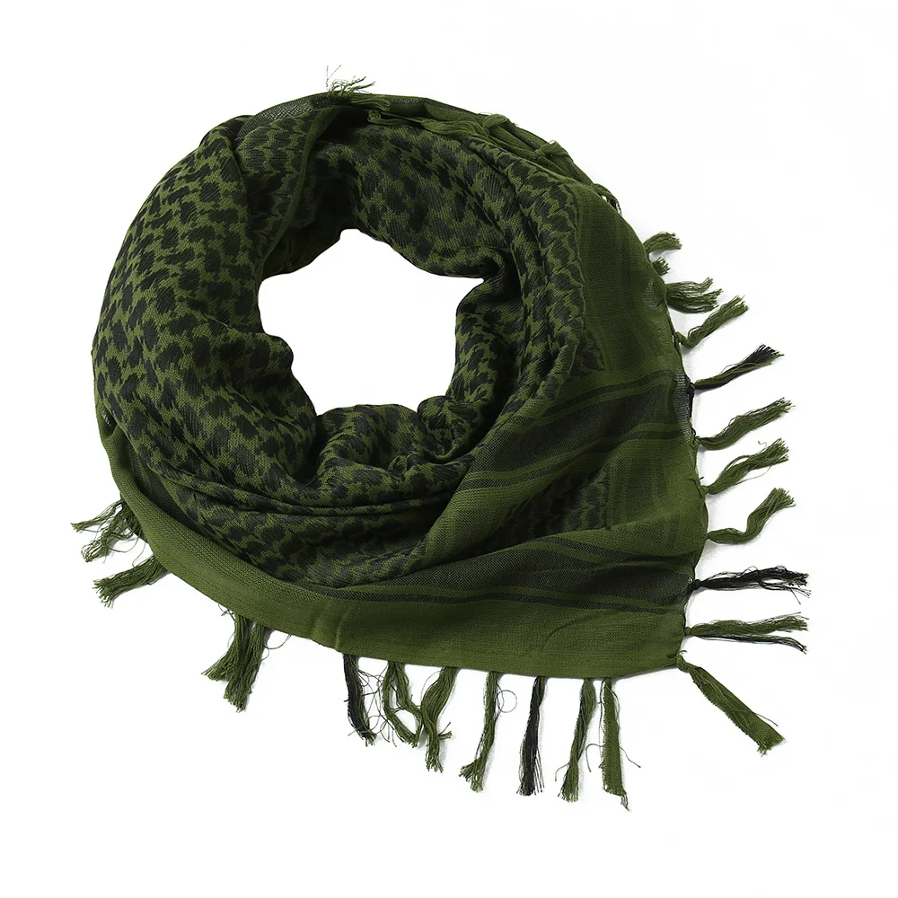 100% хлопковый арабский шарф gugulхита тактический хиджаб толстый ветрозащитный для