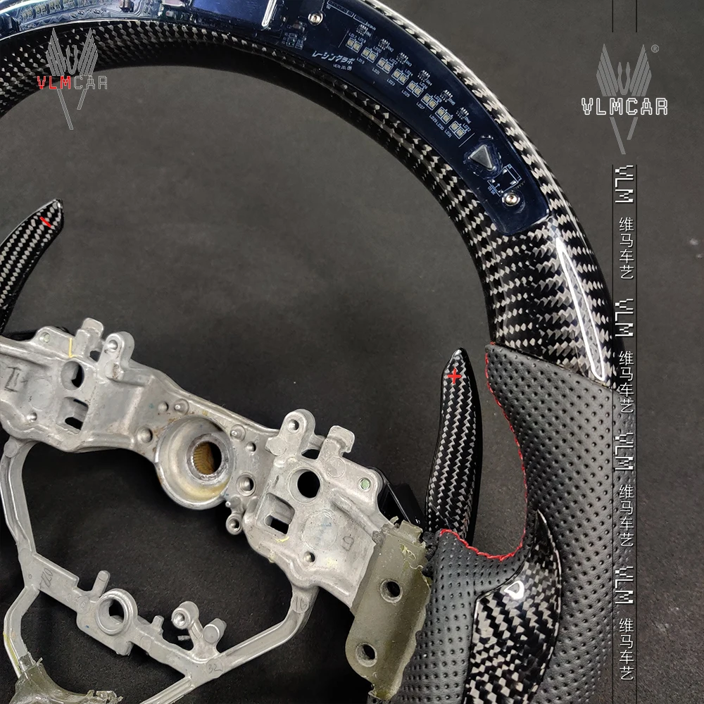 Индивидуальное индивидуальное рулевое колесо из углеродного волокна для Lexus IS /ISF