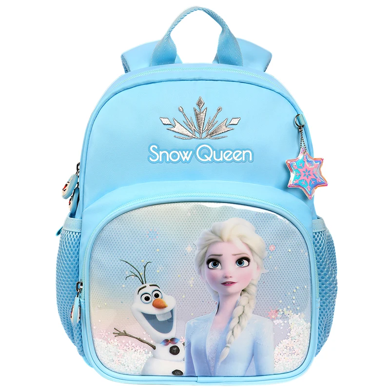 2021 Disney Frozen Kindergarten Bags For Girls Primary School Student Shoulder Orthopedic Backpack Elsa Anna Kids Gifts Mochilas