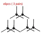 Запчасти для робота-пылесоса Polaris PVCR 0726W 0826, 6 шт.лот, боковая щетка, щетки, аксессуары