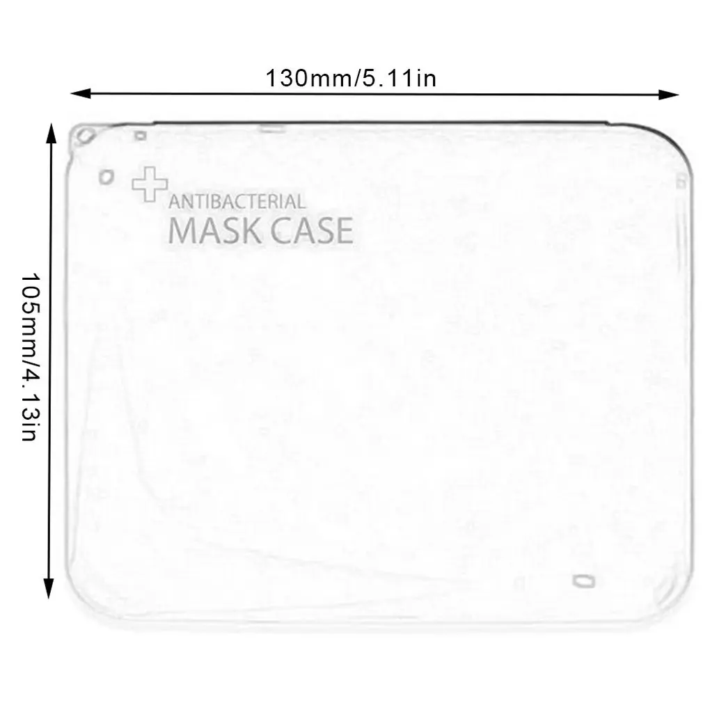 

Mask Storage Box Anti-mildew And Antibacterial Portable Storage Mask Box Dust-Proof and Moisture-Proof Mask Storage Box