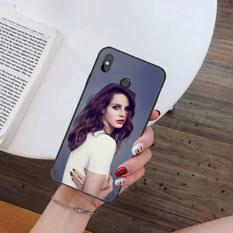 

Lana Del Rey singer Phone Case For Xiaomi Redmi note 7 8 9 t max3 s 10 pro lite Luxury brand shell funda coque