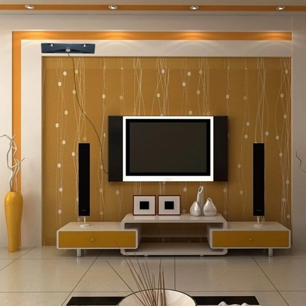 

Indoor Window Signal Booster Satellite Receiver TV Door Clear Vision Wall Mounted Practical Home HD Digital Antenna