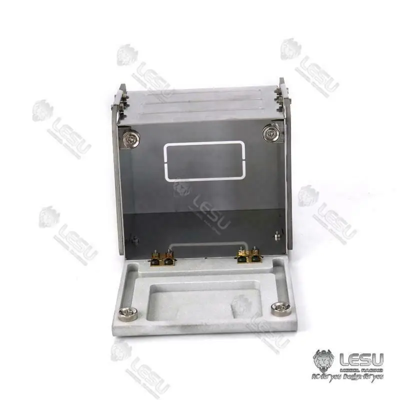 Metal Toolbox LESU for Scale 1/14 RC TAMIYA VOLVO Tractor Truck Model Part | Игрушки и хобби