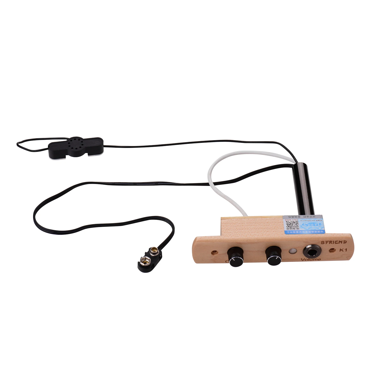 

Cajon Drum Sound Hole Pickup Microphone Pick-up System